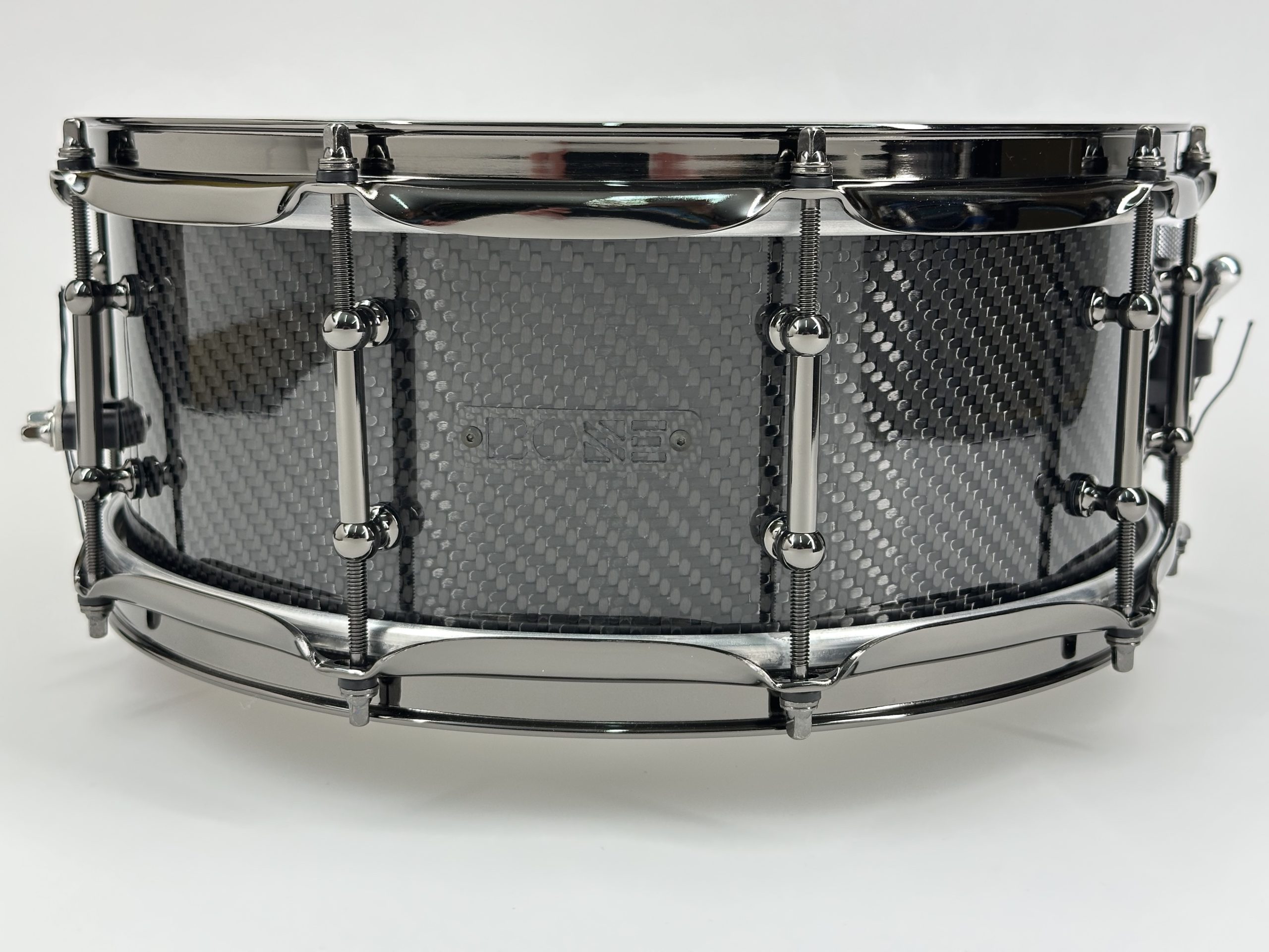 BONE Drums true carbon fiber snare drum twill carbon look BONE Drums true carbon fiber snare drum twill carbon look